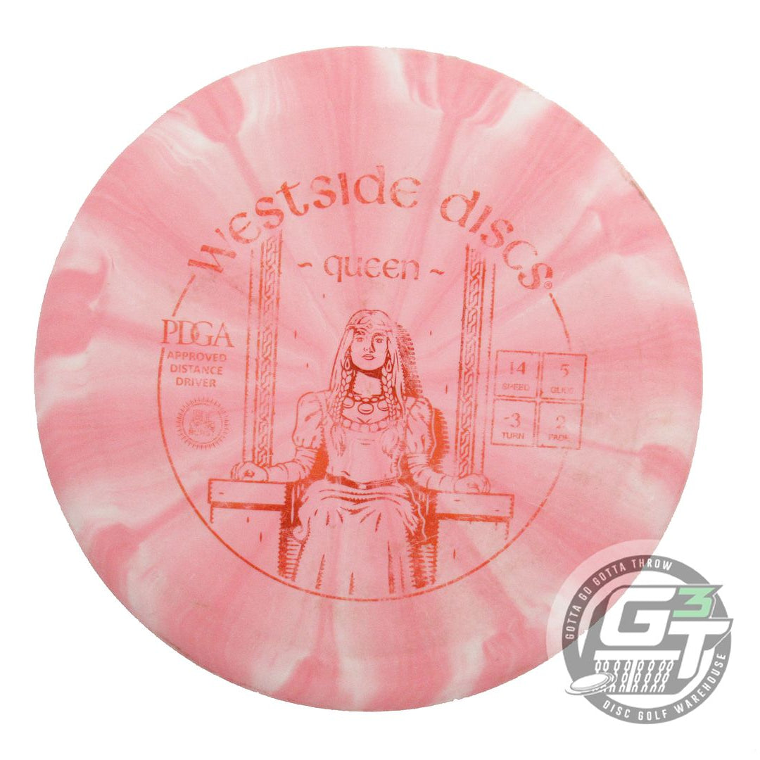 USED Westside Discs Origio Burst Queen 175g Pink Distance Driver Golf Disc