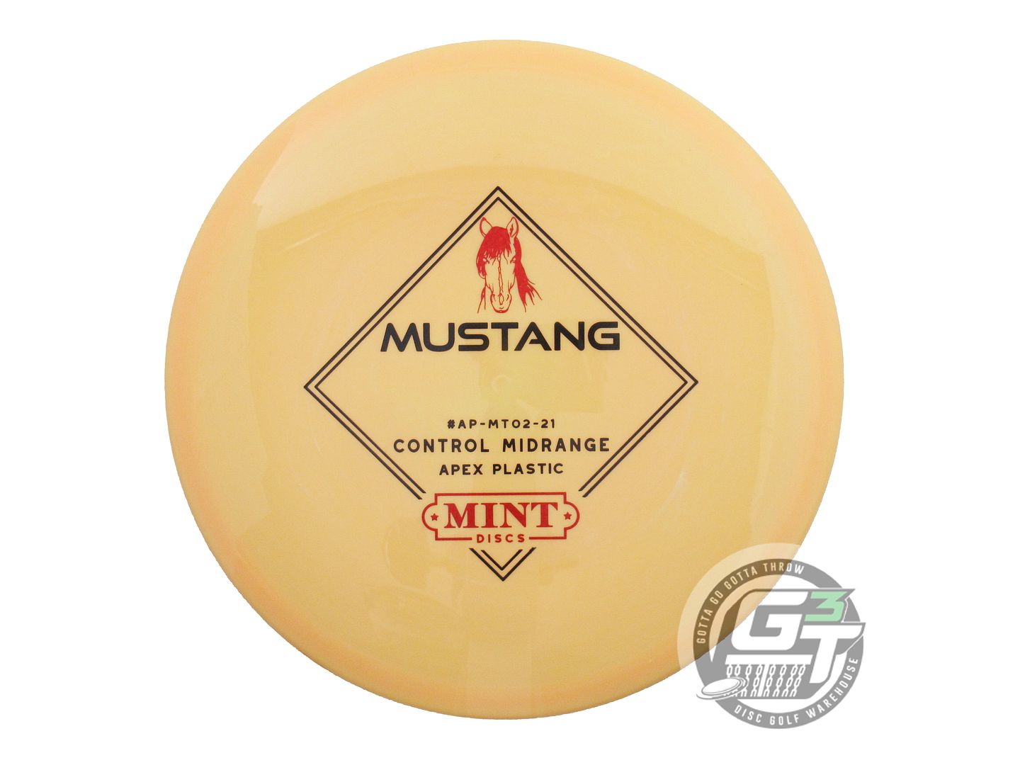 USED Mint Discs Apex Mustang 171g Marigold Midrange Golf Disc