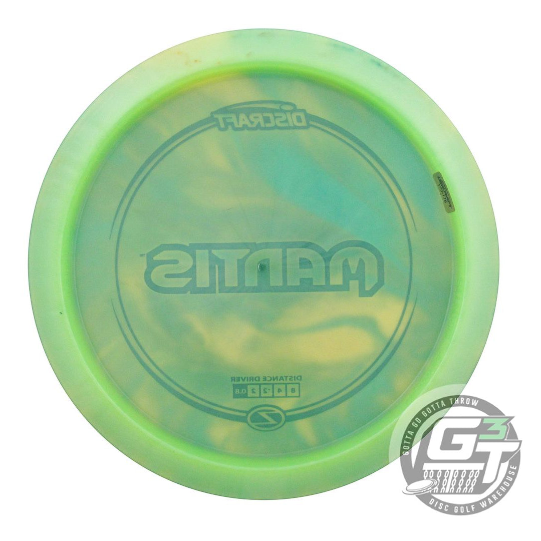 USED Discraft Z Mantis 176g Lime HOME DYED Fairway Driver Golf Disc