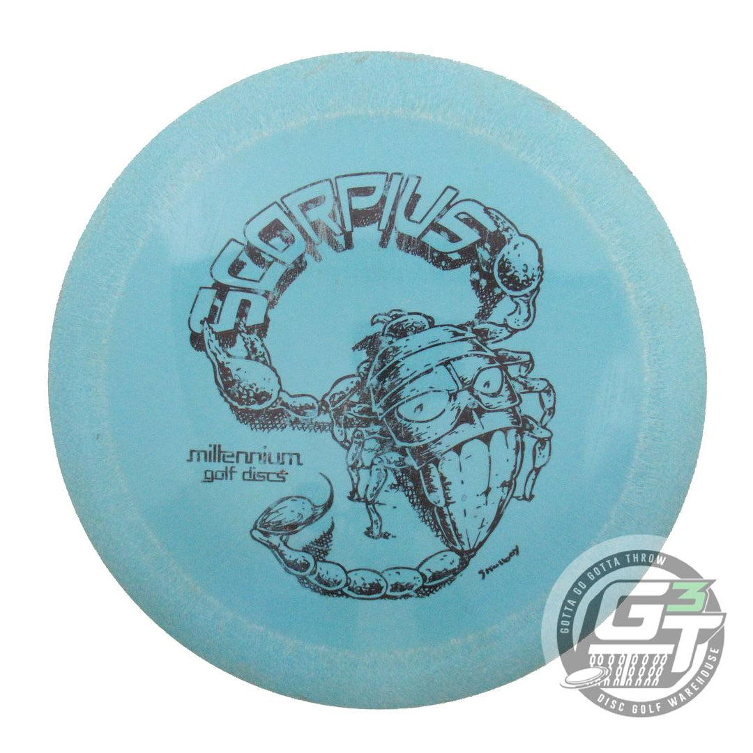 USED Millennium Sirius Scorpius 162g Teal Black Stamp Distance Driver Golf Disc