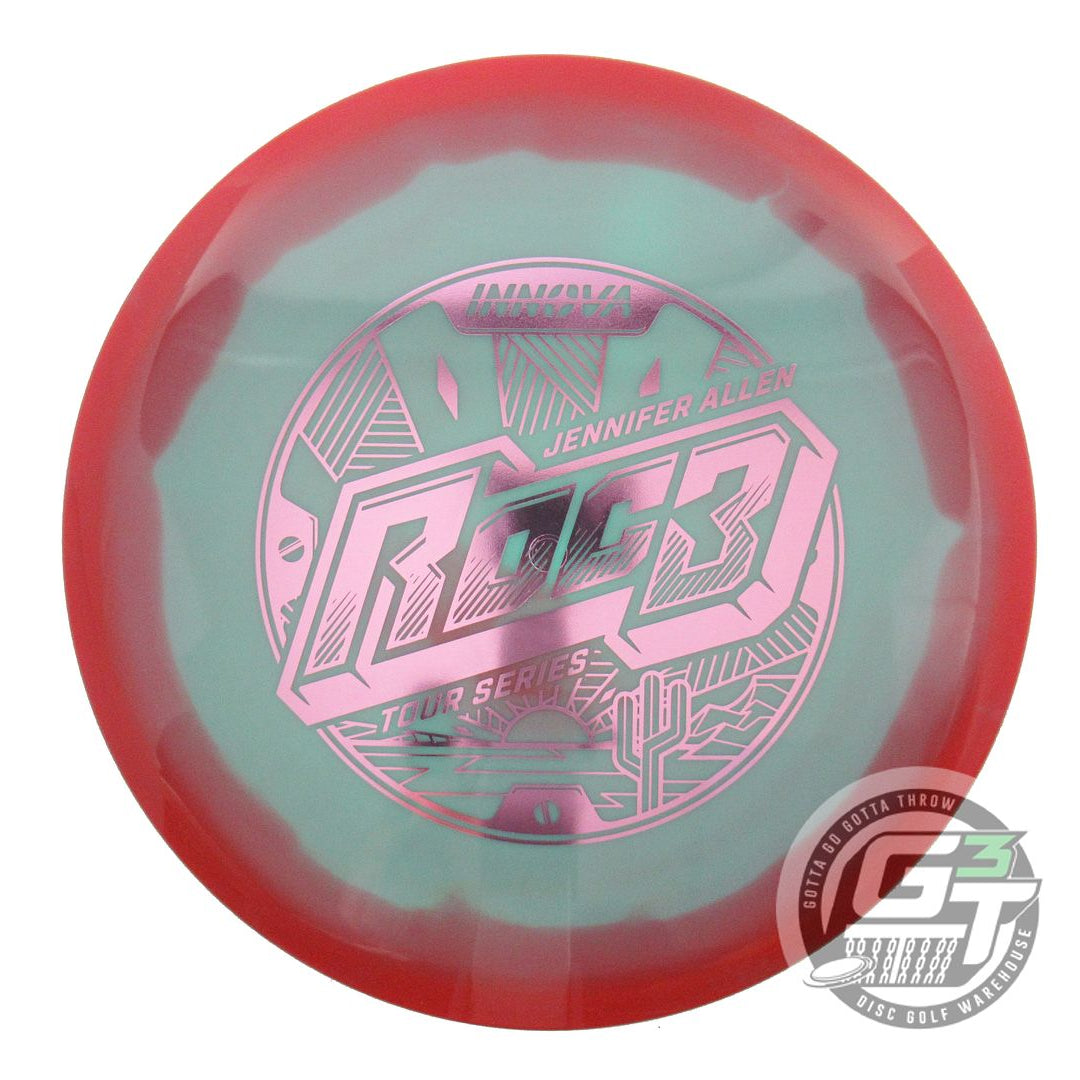 Innova Limited Edition 2025 Tour Series Jen Allen Proto Glow Halo Star Roc3 Midrange Golf Disc (Individually Listed)