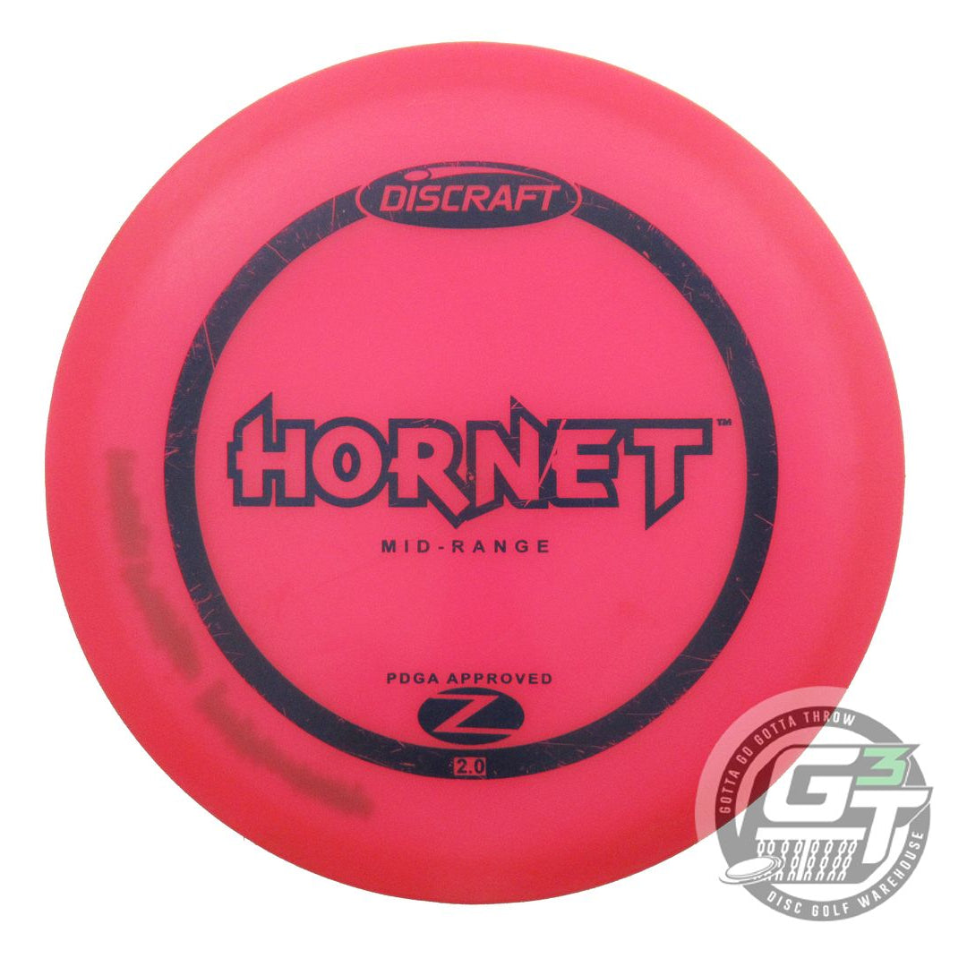 USED Discraft Z Hornet 174g Pink Blue Stamp PFN OOP Midrange Golf Disc
