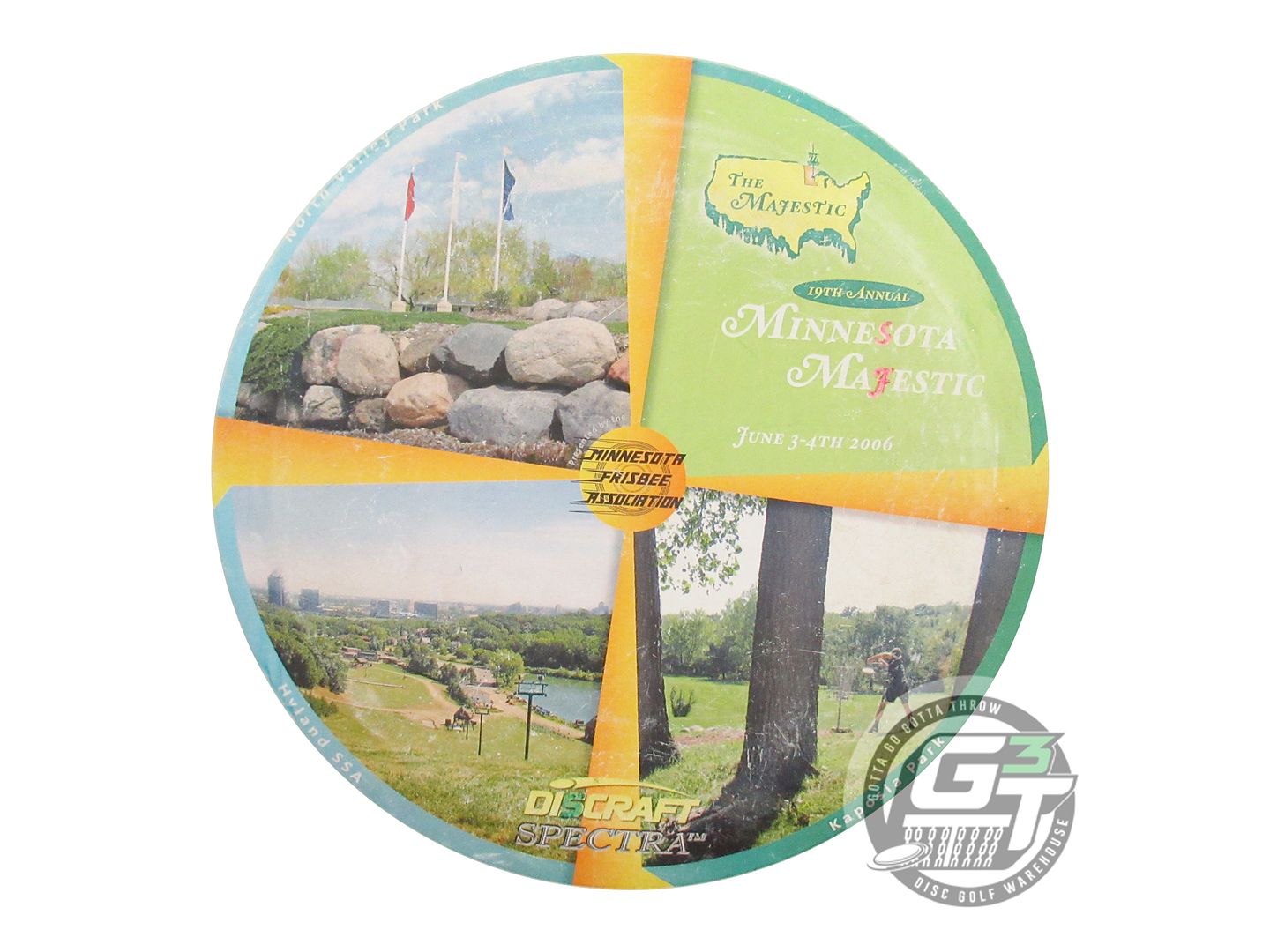 USED Discraft SuperColor ESP Spectra 175g MN MAJESTIC Distance Driver Golf Disc