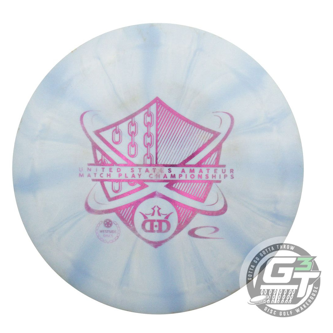 USED Dynamic Discs Fuzion Burst Raider 173g Blue MATCH PLAY Distance Driver Disc