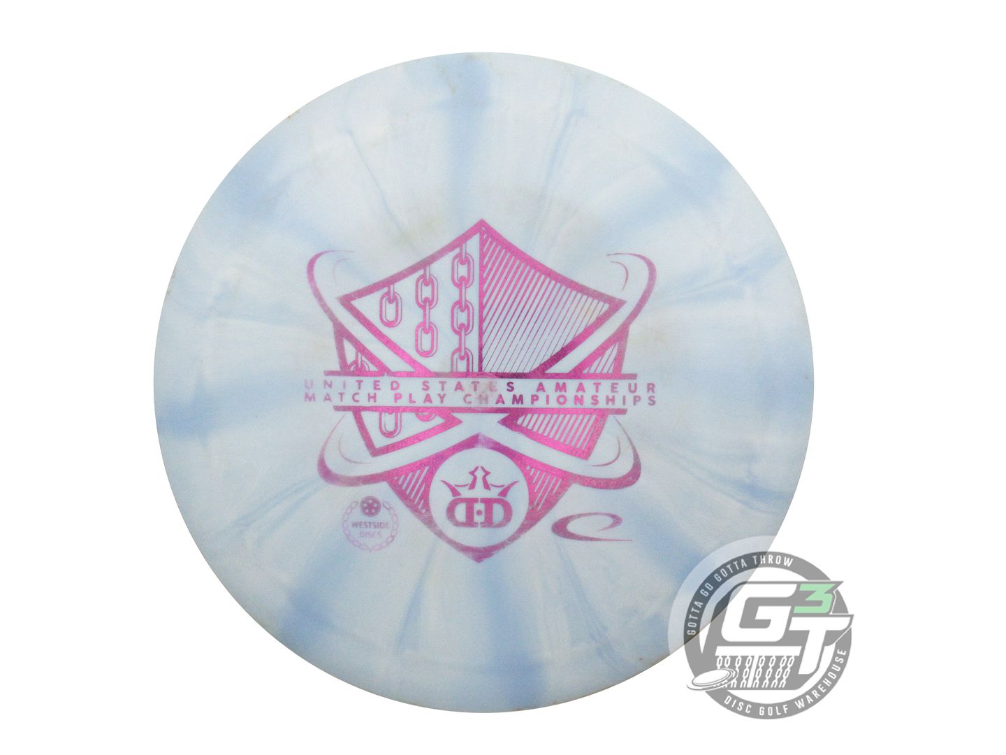 USED Dynamic Discs Fuzion Burst Raider 173g Blue MATCH PLAY Distance Driver Disc