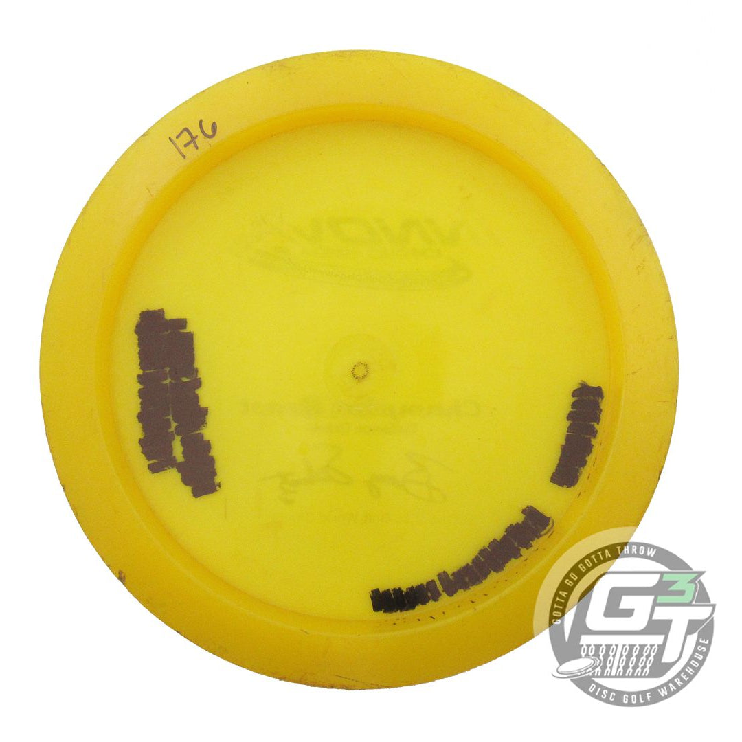USED Innova Champion Beast 176g Marigold Silver Foil PFN Distance Driver Disc