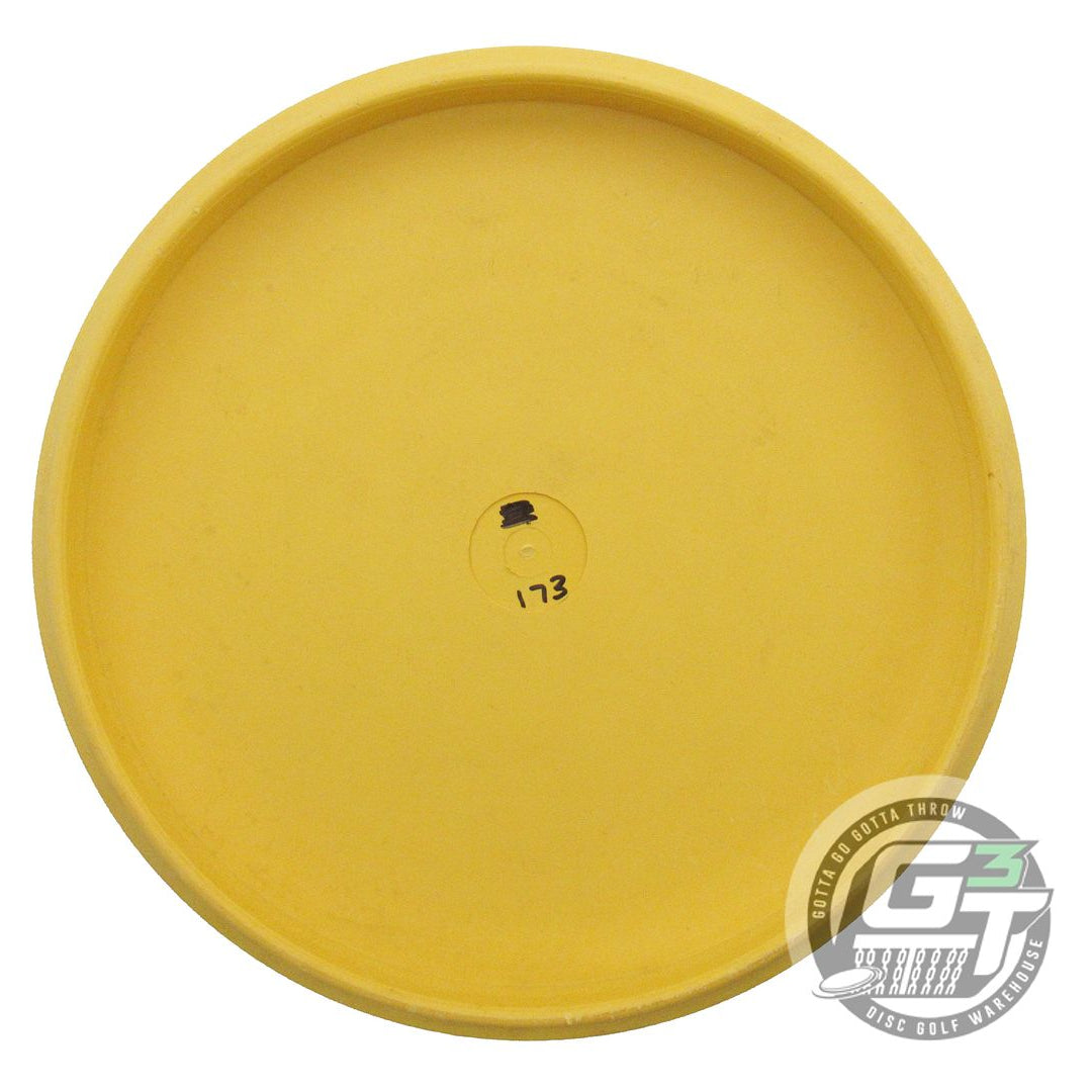 USED Lightning SureGrip #2 Upshot 173g Yellow Blue Stamp Putter Golf Disc