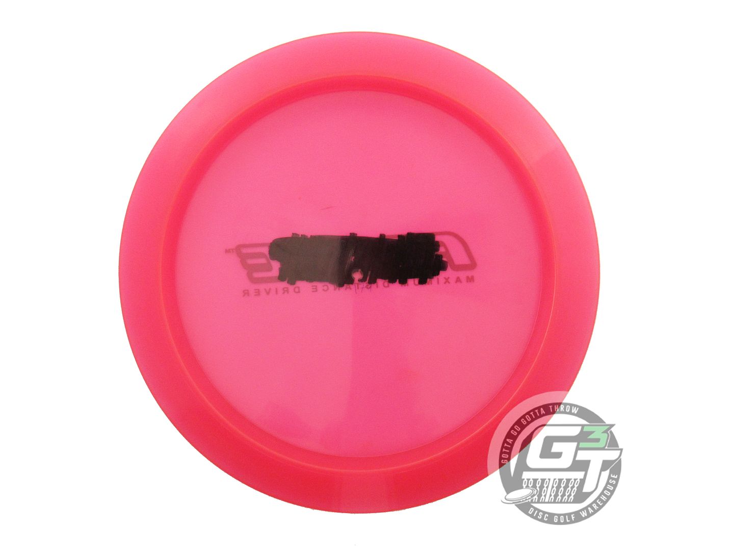 USED Discraft OLD SCHOOL Z Force 176g Pink Purple Foil Distance Driver Golf Disc