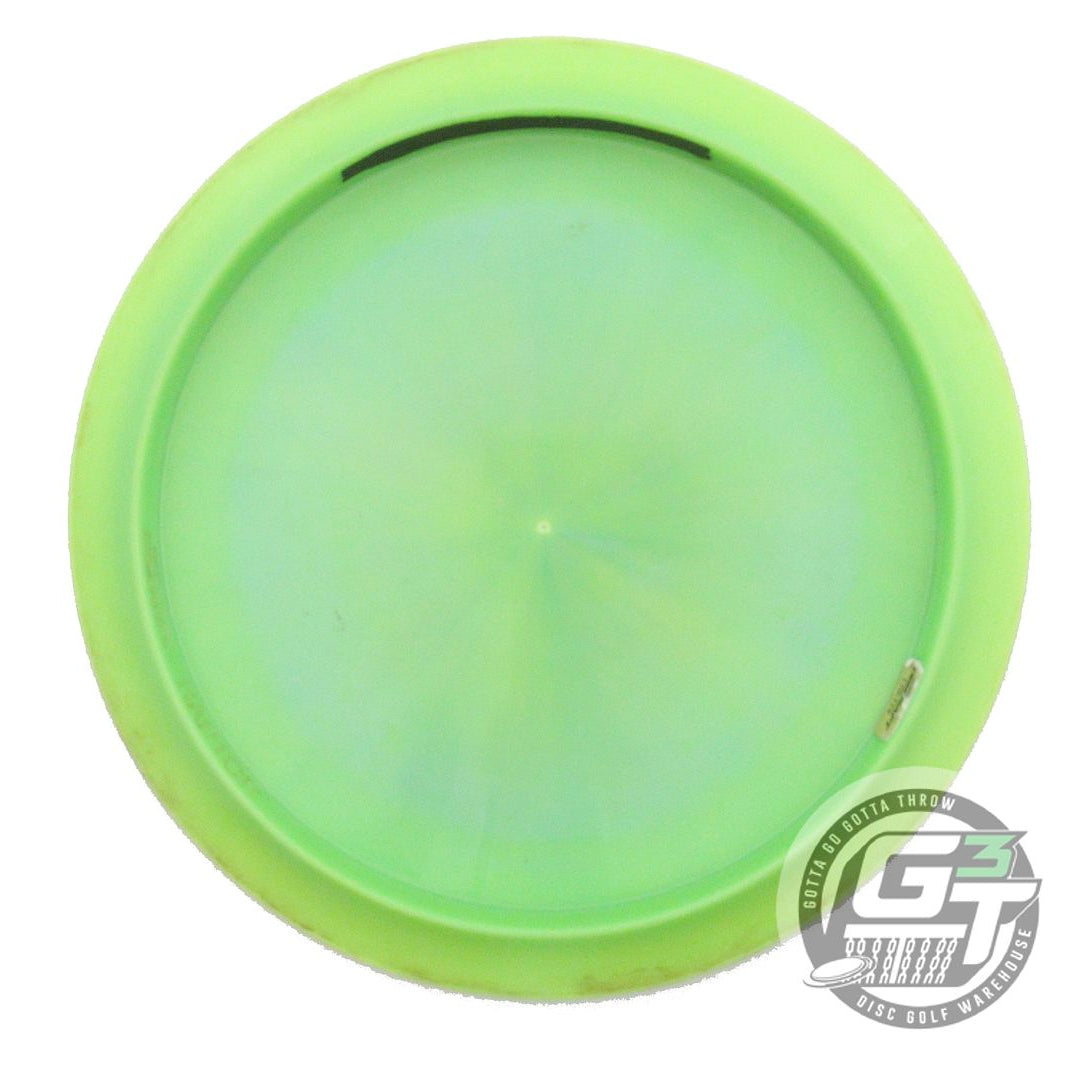 USED Discraft ESP Raptor 173g Lime Blue Stamp Distance Driver Golf Disc