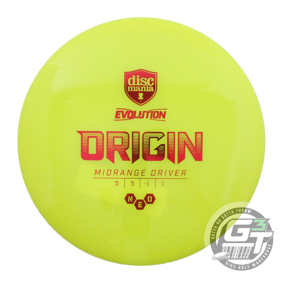 Discmania Evolution Neo Origin Midrange Golf Disc (Individually Listed)