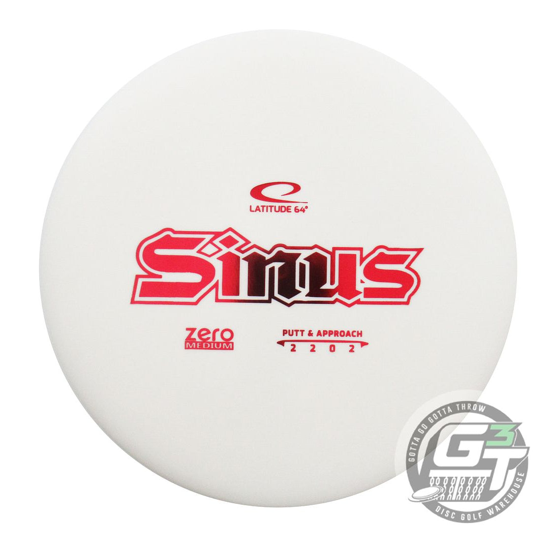 Latitude 64 Zero Line Medium Sinus Putter Golf Disc (Individually Listed)