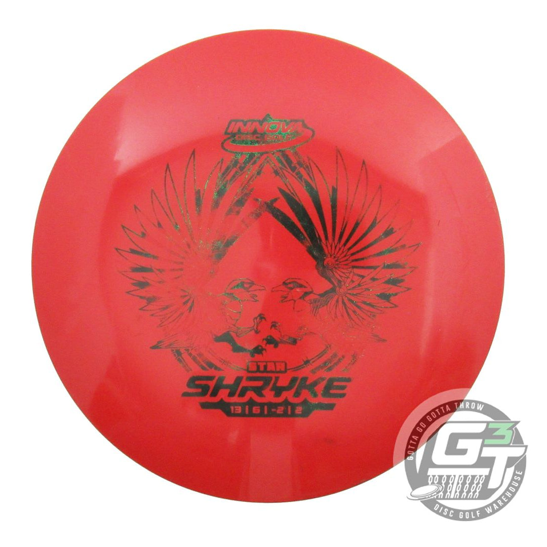 USED Innova Star Shryke 172g Red Black Stamp Distance Driver Golf Disc