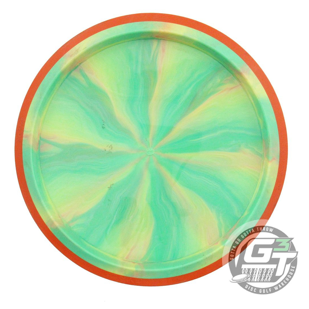 USED Axiom Discs Cosmic Neutron Crave 168g Green-Lime Orange Rim Driver Disc