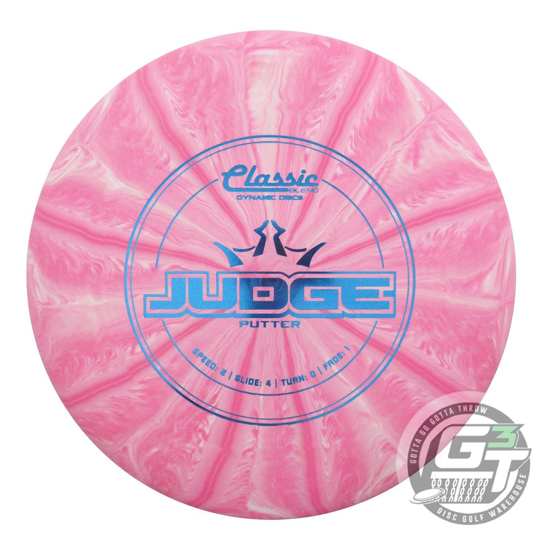 Dynamic Discs Classic Blend Burst Judge Putter Golf Disc (Individually Listed)