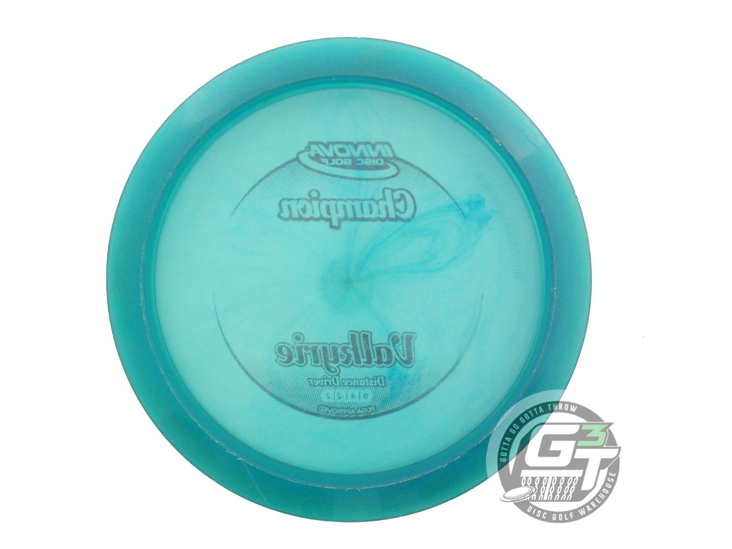 USED Innova Champion Valkyrie 172g Teal Black Stamp Distance Driver Golf Disc