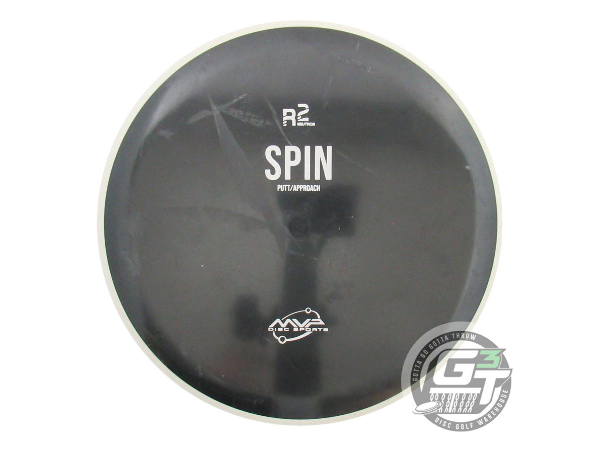USED MVP Disc Sports R2 Neutron Spin 175g Black Putter Golf Disc