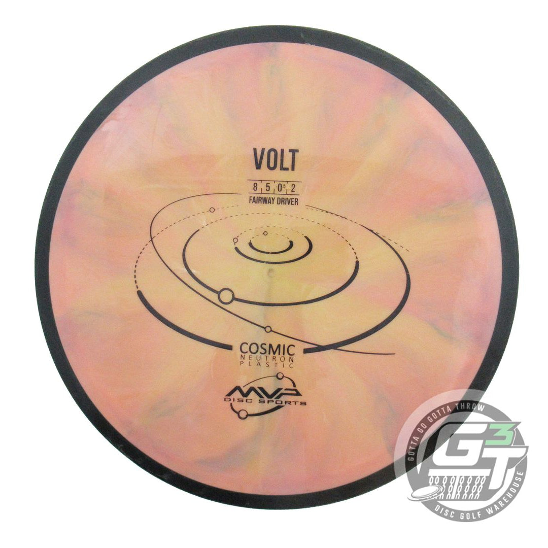 USED MVP Disc Sports Cosmic Neutron Volt 175g Peach-Pink Fairway Driver Disc