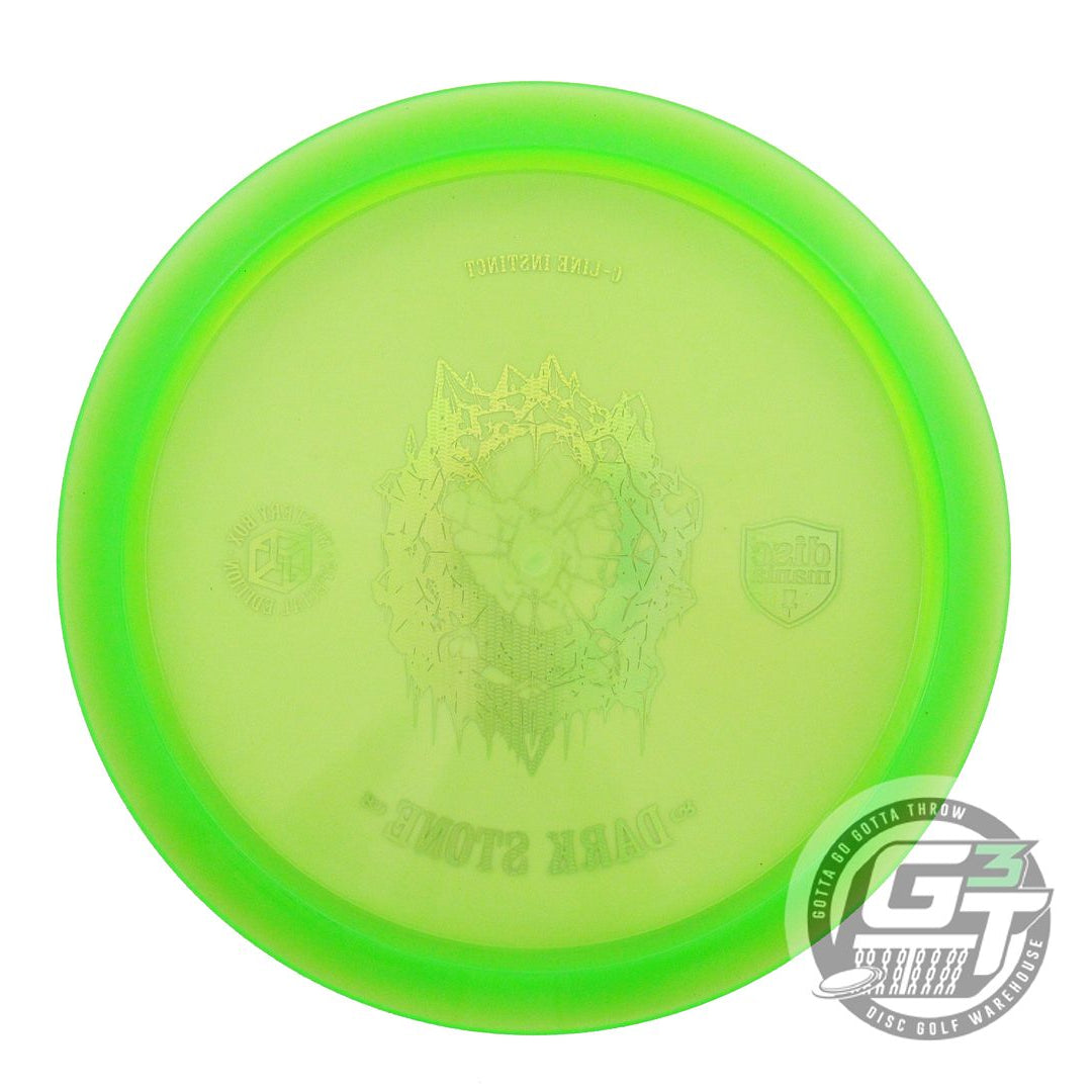 USED DiscMania DARK STONE C-Line Instinct 173g Lime Fairway Driver Golf Disc