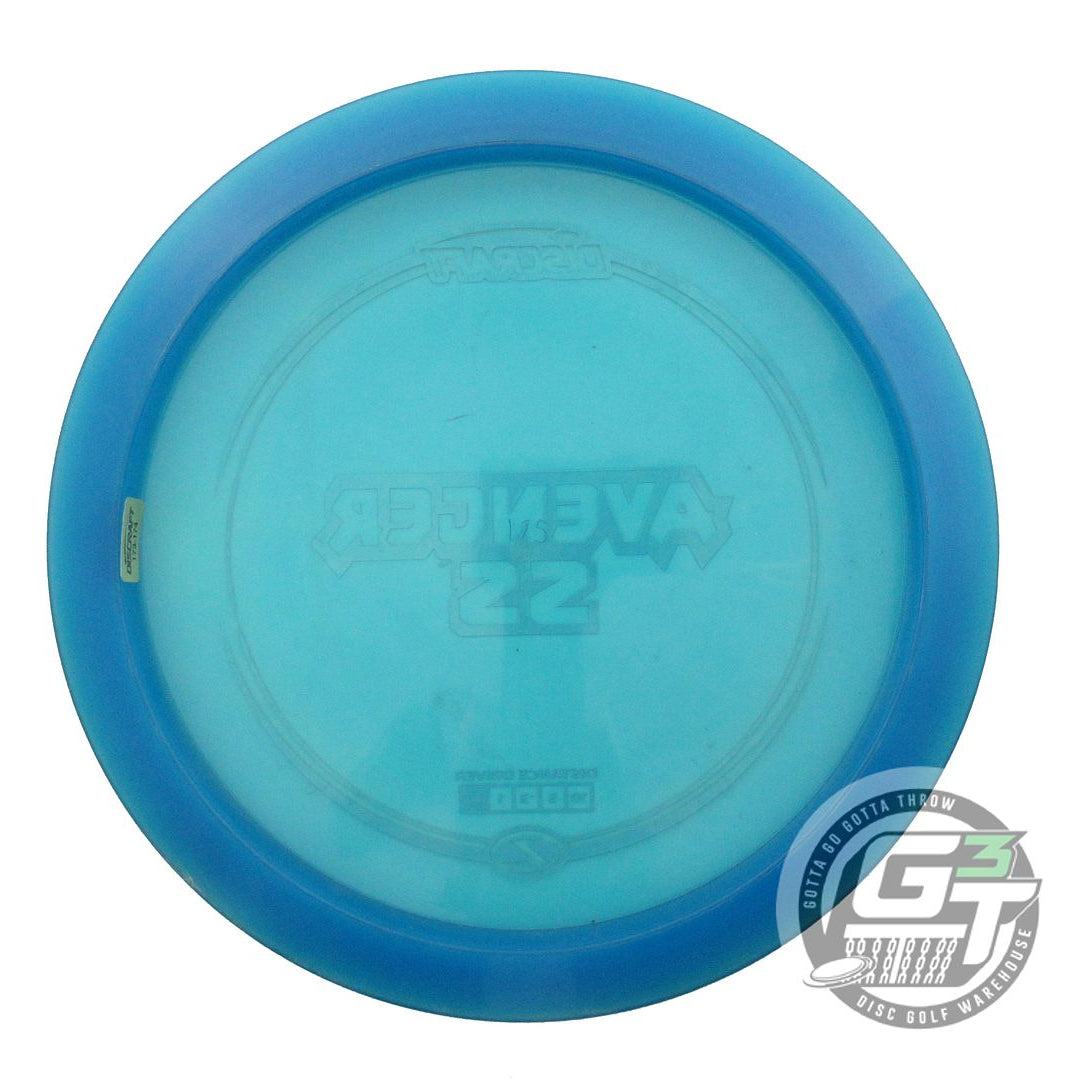 USED Discraft Z Avenger SS 175g Blue Gold Star Foil Distance Driver Golf Disc
