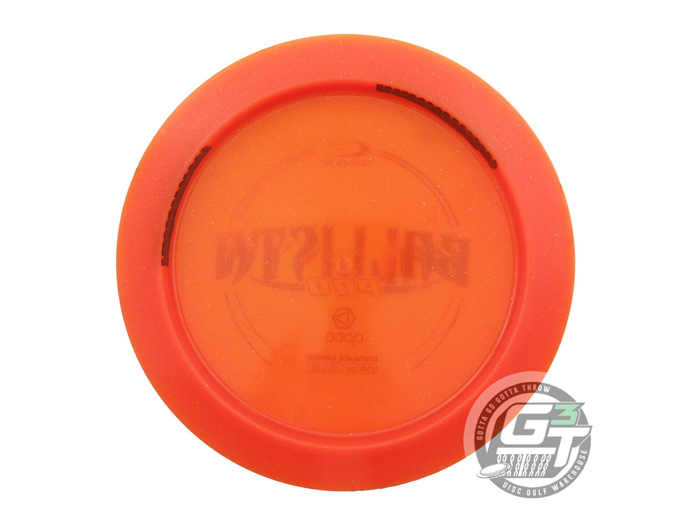 USED Latitude 64 Opto Ballista Pro 169g Orange Gray Foil Distance Driver Disc