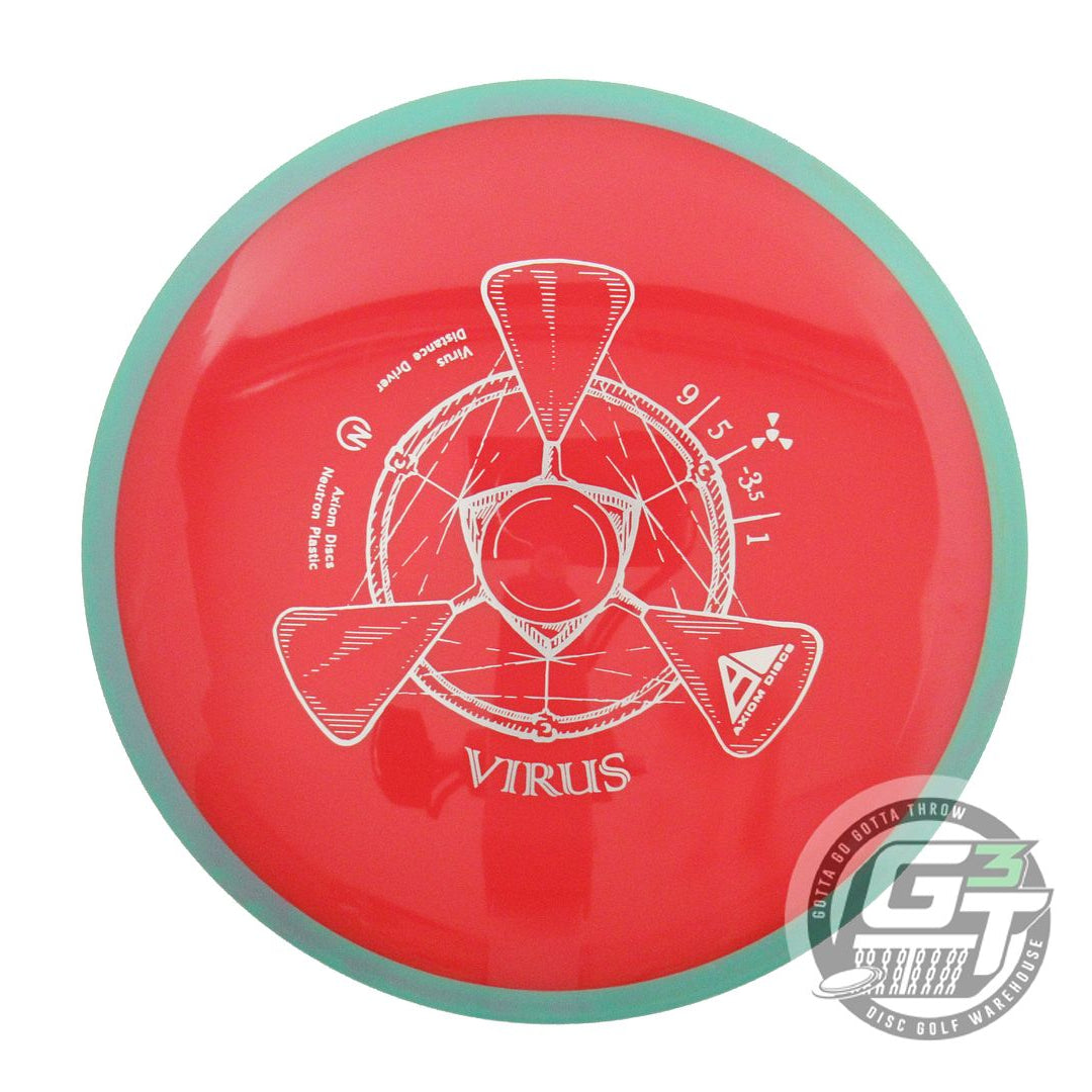 Axiom Neutron Virus Distance Driver Golf Disc (Individually Listed) - Gotta Go Gotta Throw