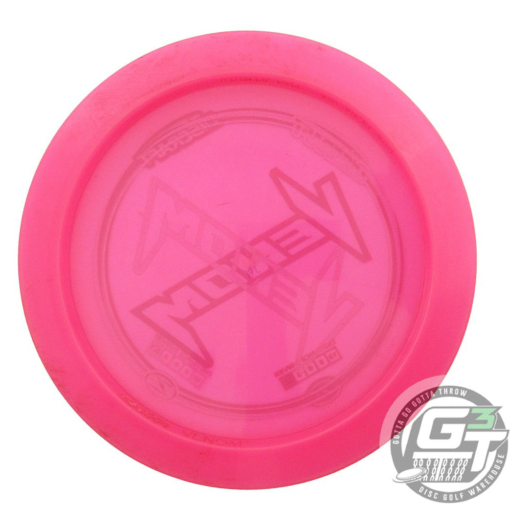 USED Discraft X-OUT Z Venom 172g Pink Distance Driver Golf Disc