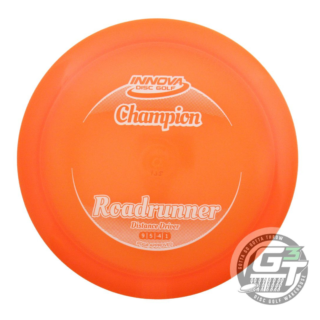 USED Innova Champion Roadrunner 172g Orange White Stamp Distance Driver Disc