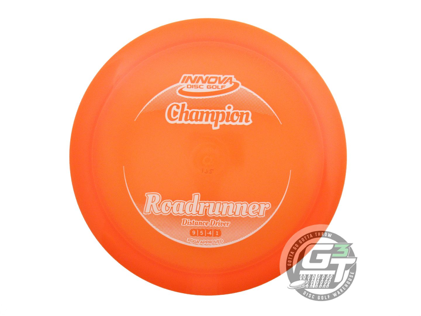 USED Innova Champion Roadrunner 172g Orange White Stamp Distance Driver Disc