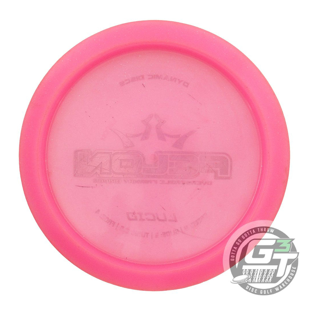 USED Dynamic Discs Lucid Felon 173g Pink Black Stamp Fairway Driver Golf Disc