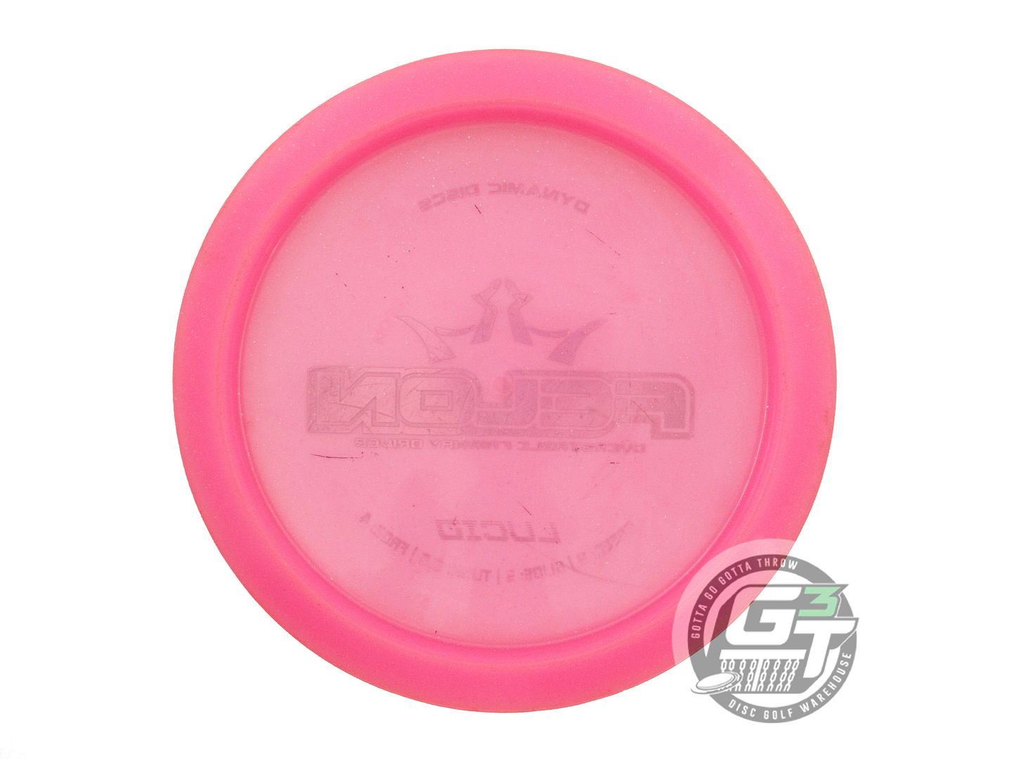 USED Dynamic Discs Lucid Felon 173g Pink Black Stamp Fairway Driver Golf Disc