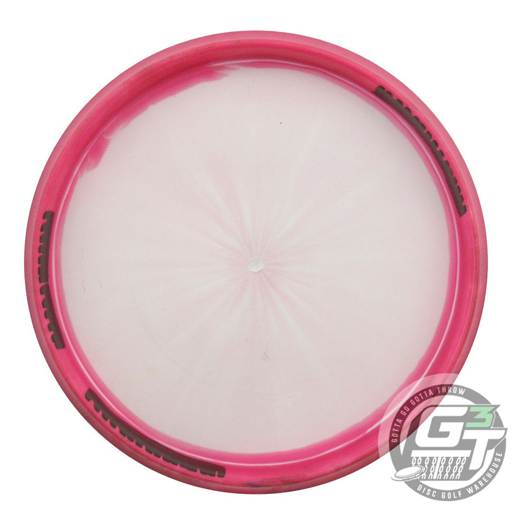 USED Westside Discs X-OUT Tournament Orbit Harp 176g Pink-White Putter Golf Disc