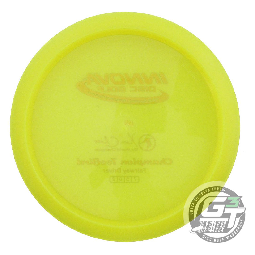 USED Innova Champion Teebird 168g Yellow Lilac Foil Fairway Driver Golf Disc
