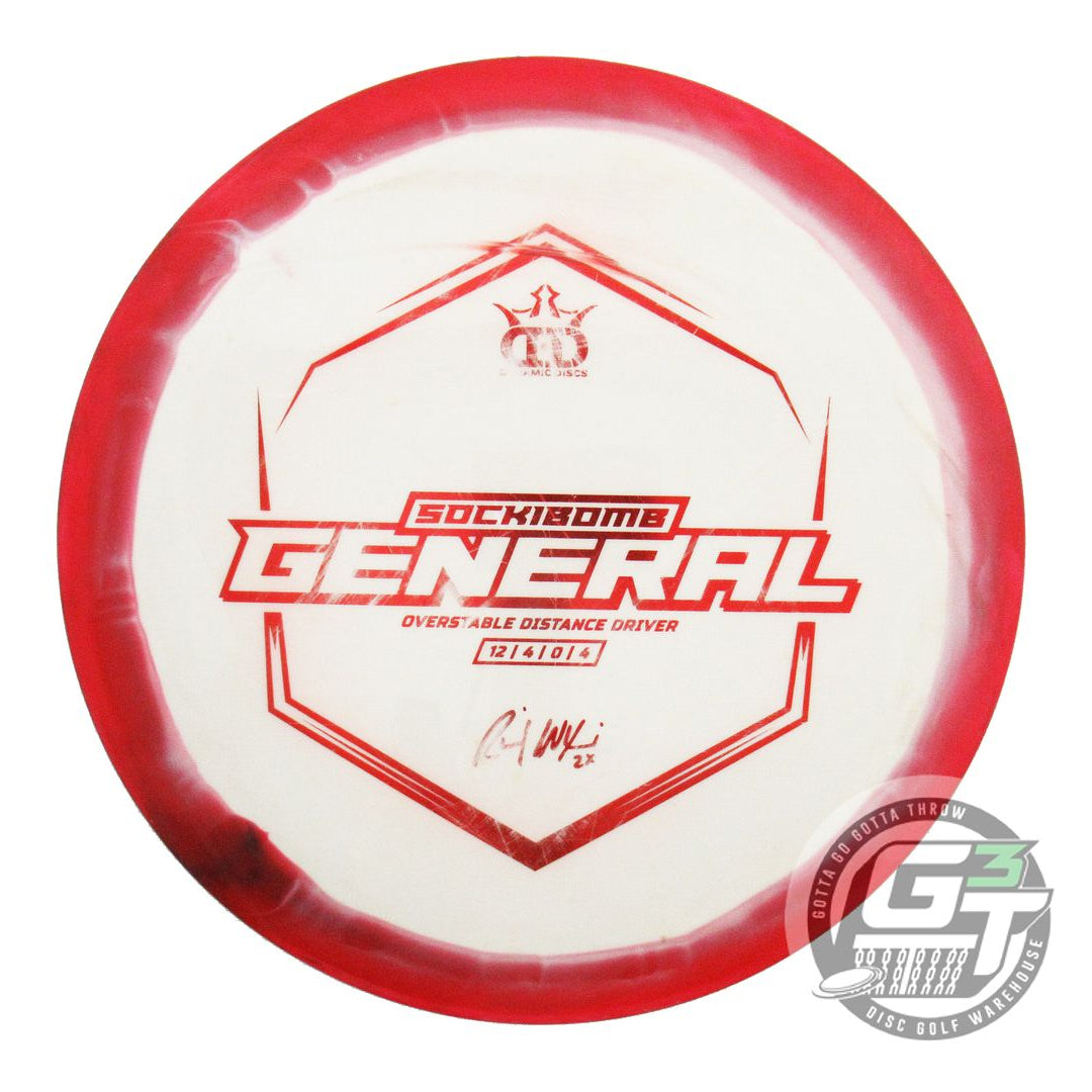 USED Dynamic Discs Supreme Orbit General 173g Red-White Distance Driver Disc