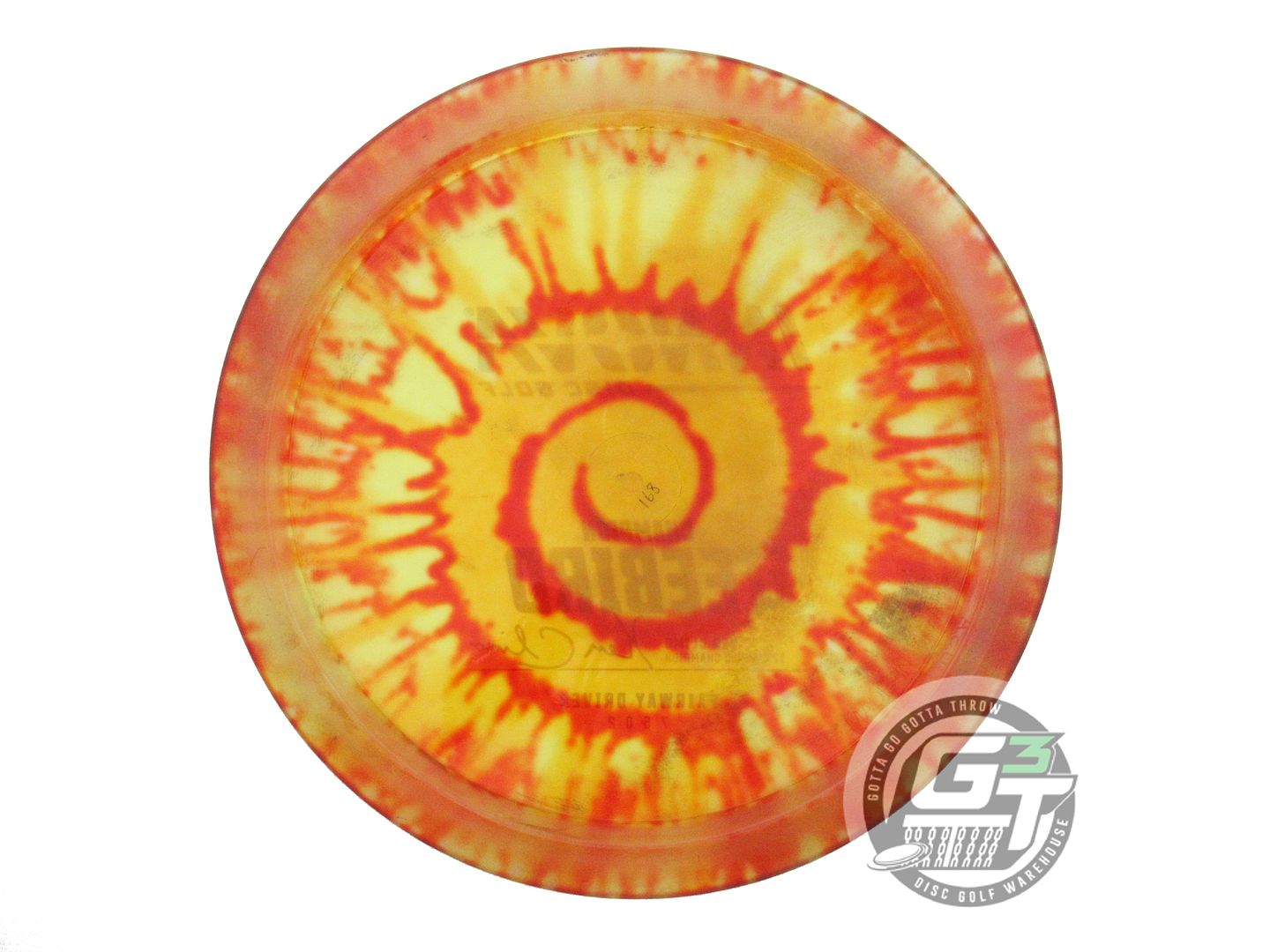 USED Innova I-DYE Champion Teebird 168g Fire Burst Fairway Driver Golf Disc