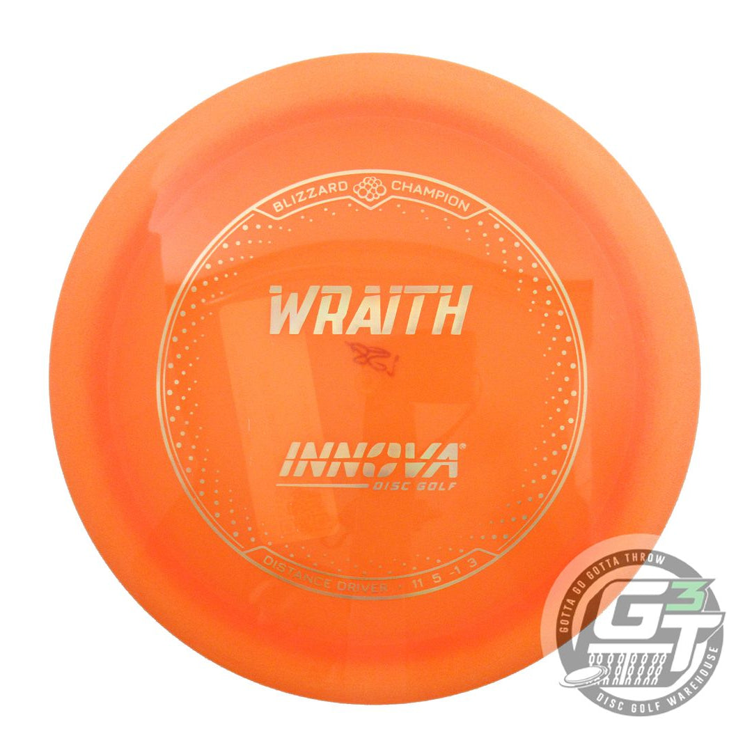 Innova Blizzard Champion Wraith Distance Driver Golf Disc (Individually Listed)