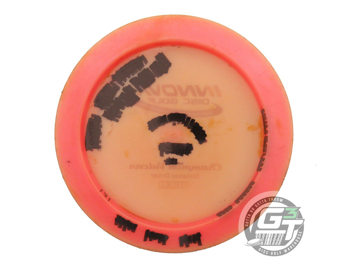 USED Innova Champion Vulcan 171g Pink Gold Foil Distance Driver Golf Disc