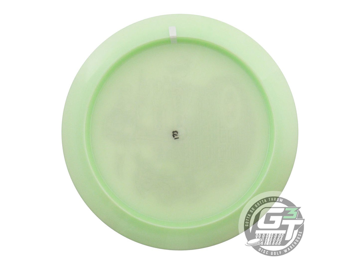 USED Legacy Discs Pinnacle Outlaw 173g Lime Green Shatter Foil Driver Golf Disc