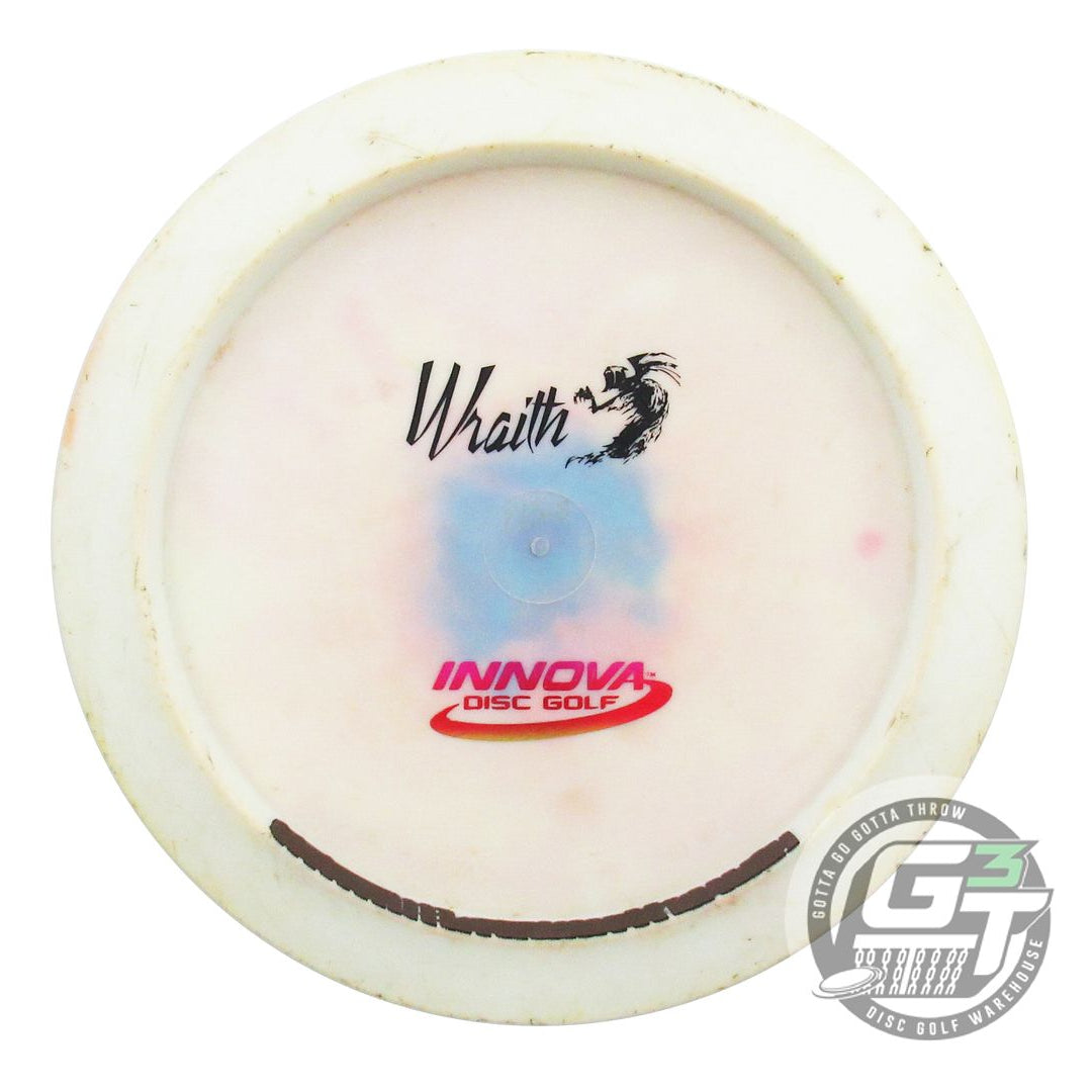 USED Innova Backstamp Star Wraith 174g White HOME DYED Driver Golf Disc