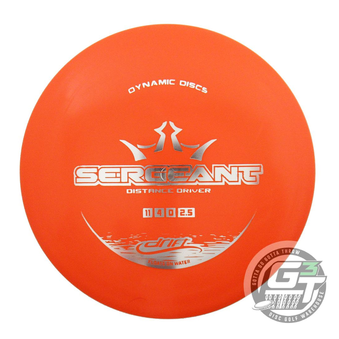 Dynamic Discs Drift Sergeant Distance Driver Golf Disc (Individually Listed)