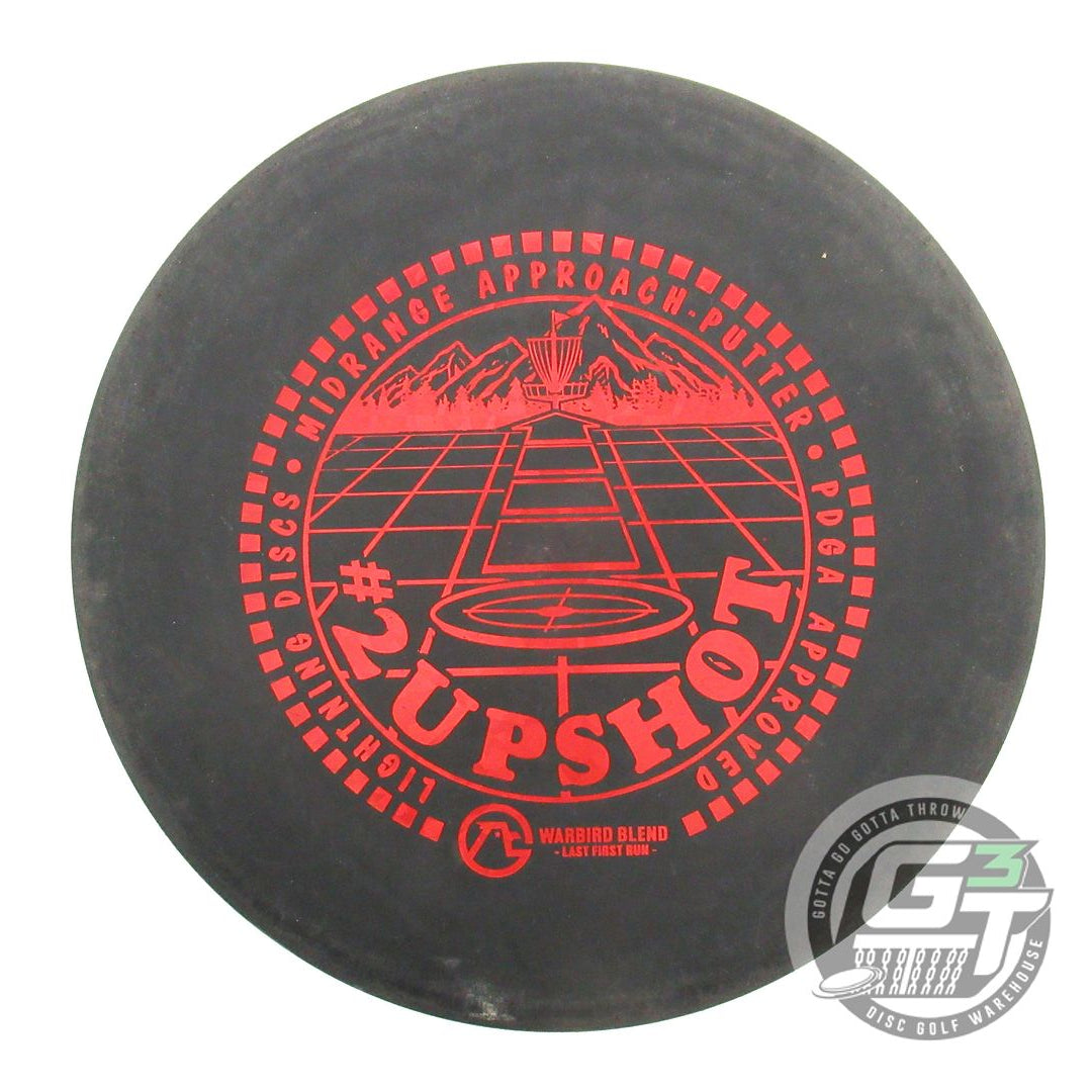 USED Lightning LAST FIRST RUN Warbird #2 Upshot 175g Black Putter Golf Disc