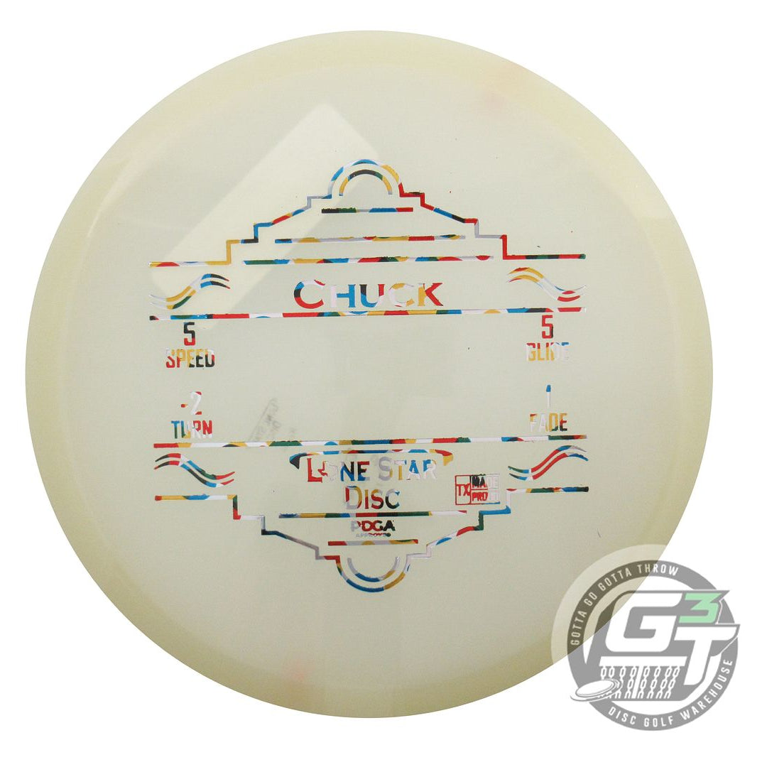 Lone Star Glow Bravo Chuck Midrange Golf Disc (Individually Listed)