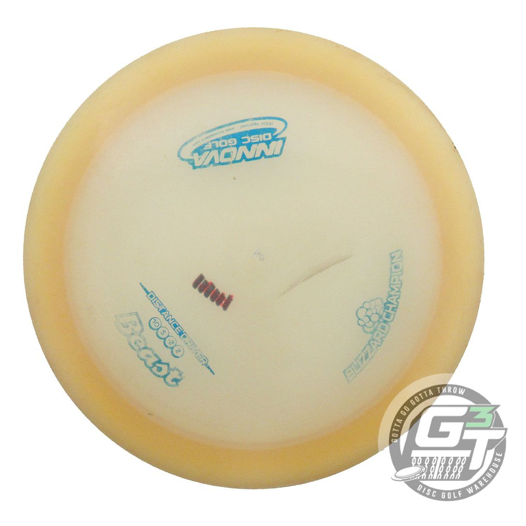 USED Innova Blizzard Beast 160g Peach Blue Foil Distance Driver Golf Disc
