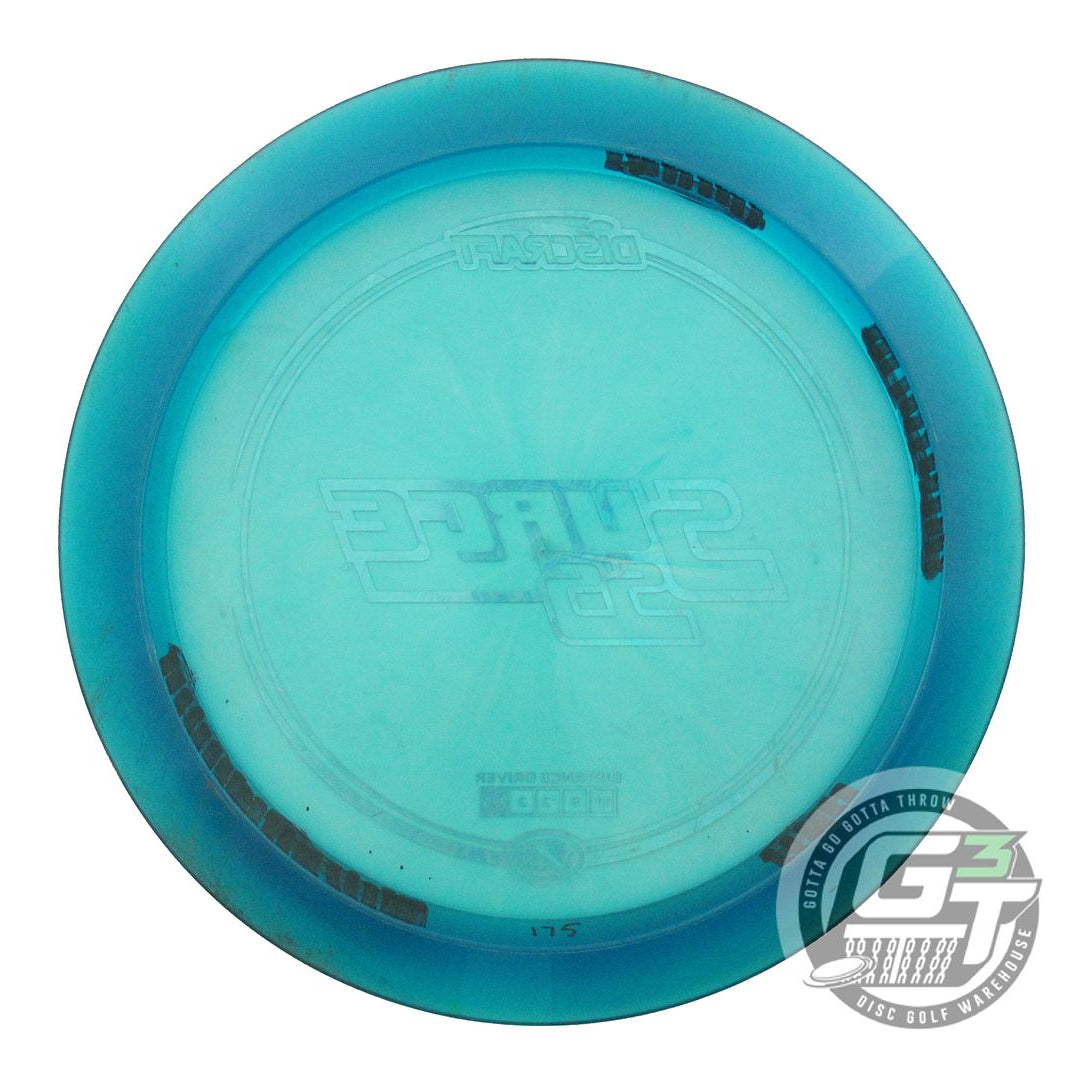 USED Discraft Z Surge SS 175g Blue Money Foil Distance Driver Golf Disc