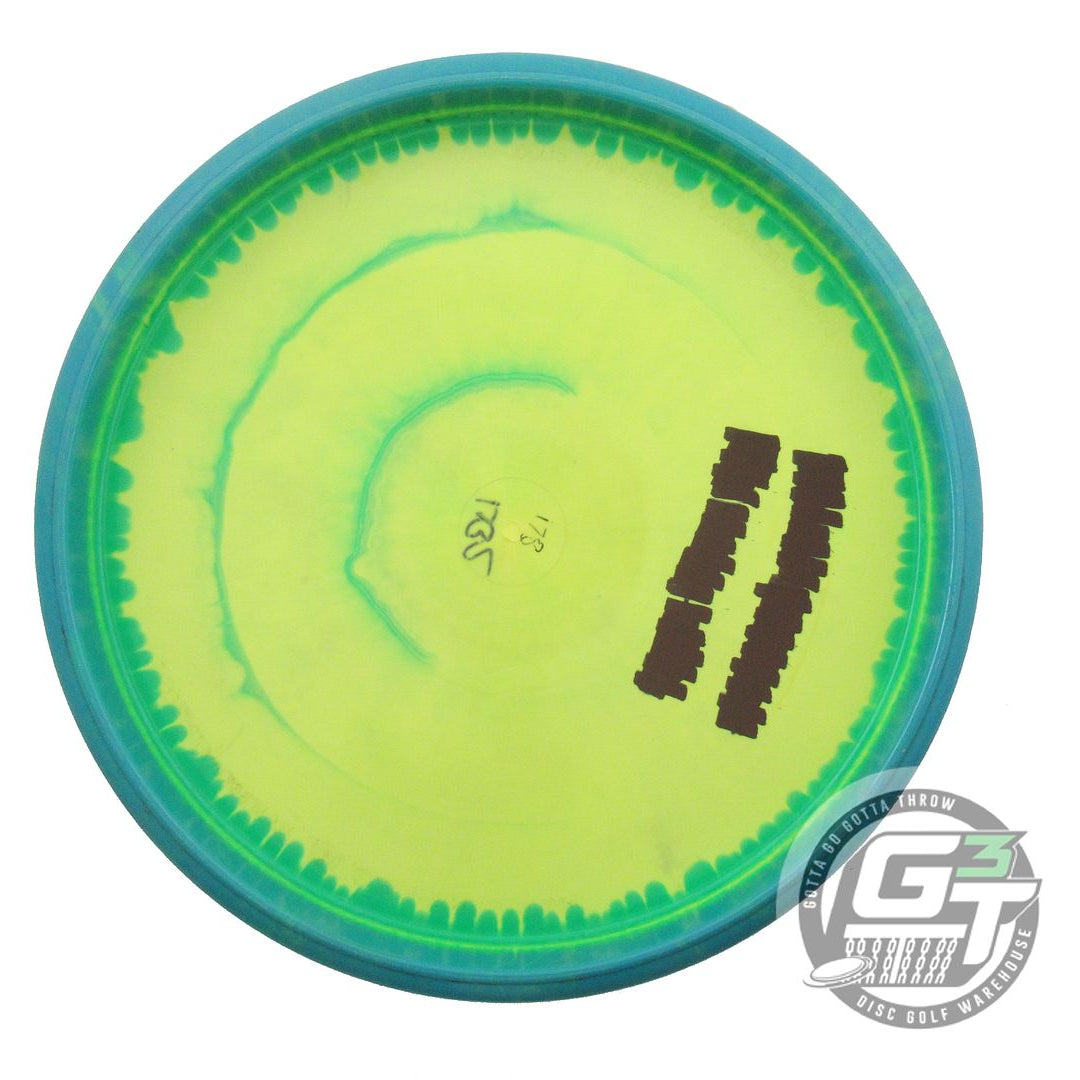USED Innova Halo Star Invader 177g Teal-Yellow Putter Golf Disc