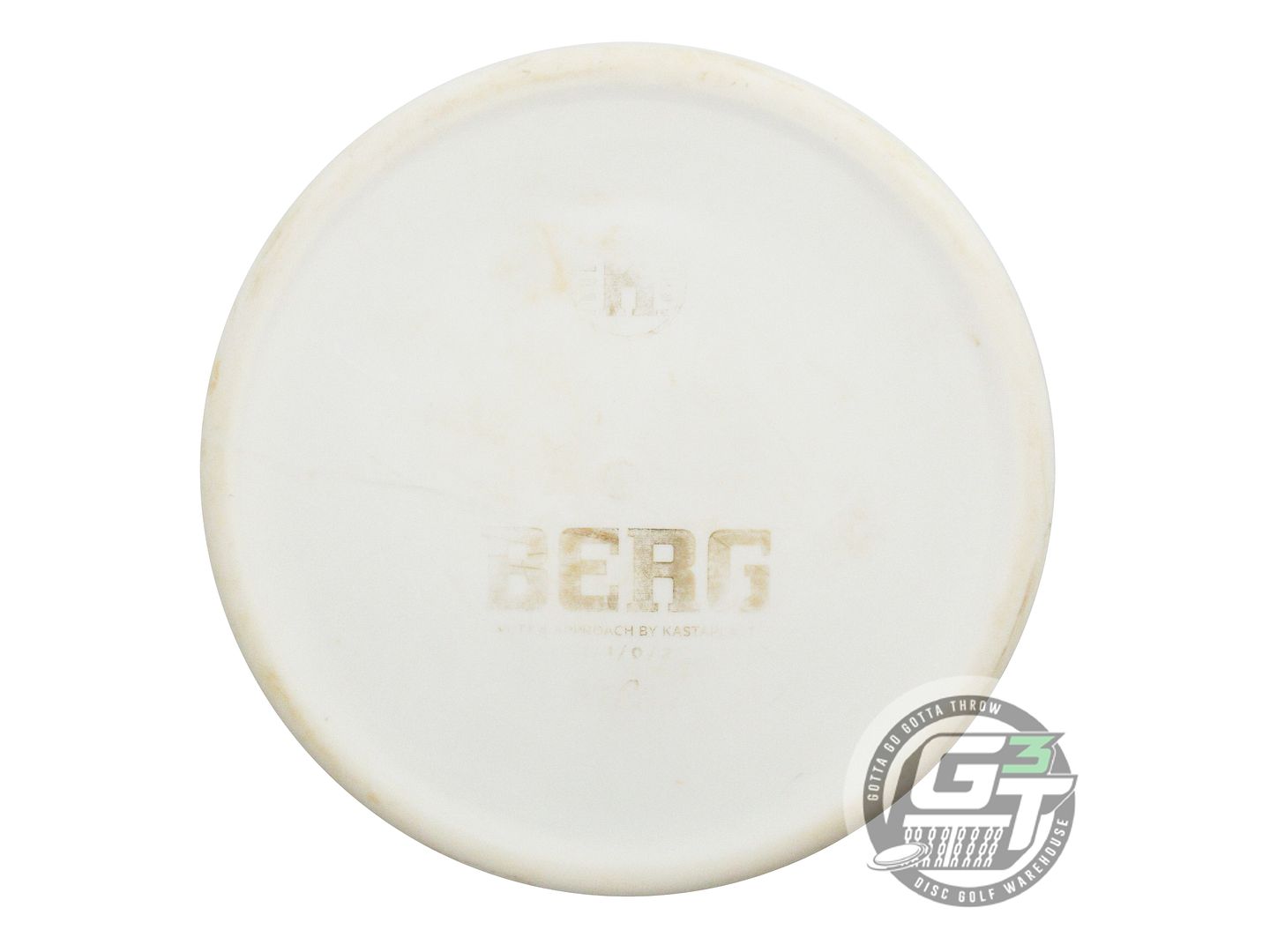 USED Kastaplast K1 Berg 174g White Gold Foil Putter Golf Disc