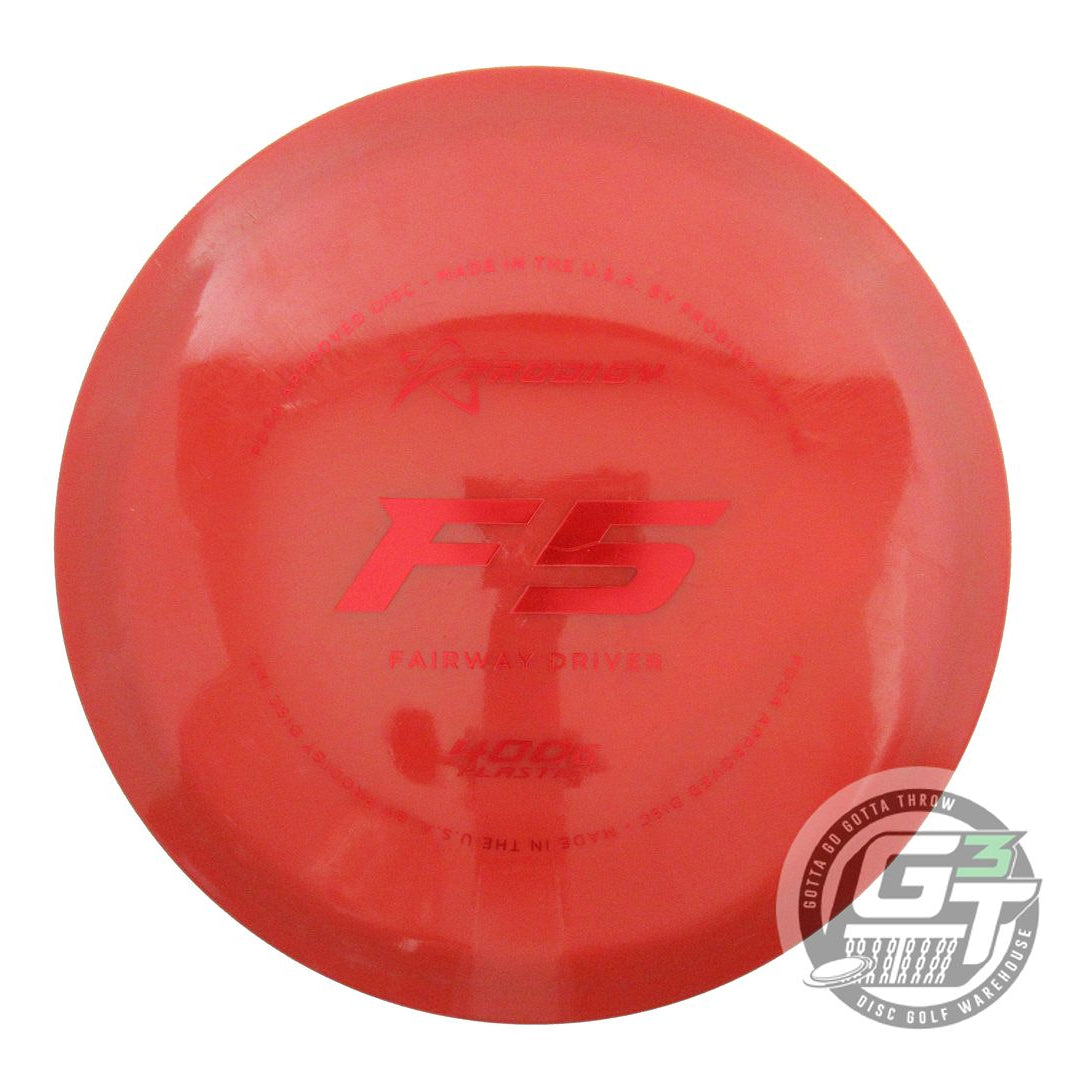 Prodigy 400G Series F5 Fairway Driver Golf Disc (Individually Listed)