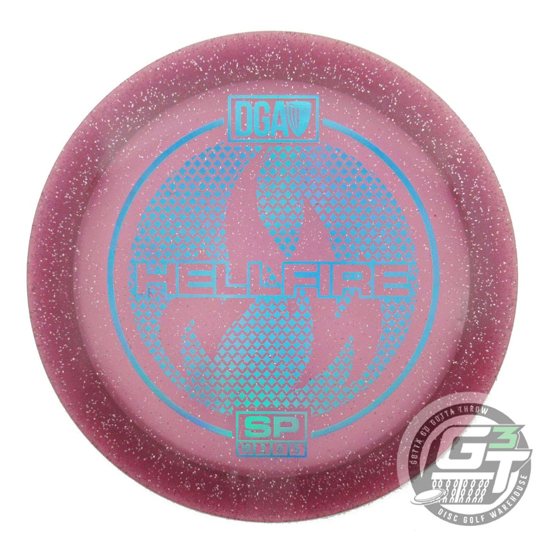 USED DGA SP Line Hellfire 173-174g Purple Blue Holo Foil Fairway Driver Disc