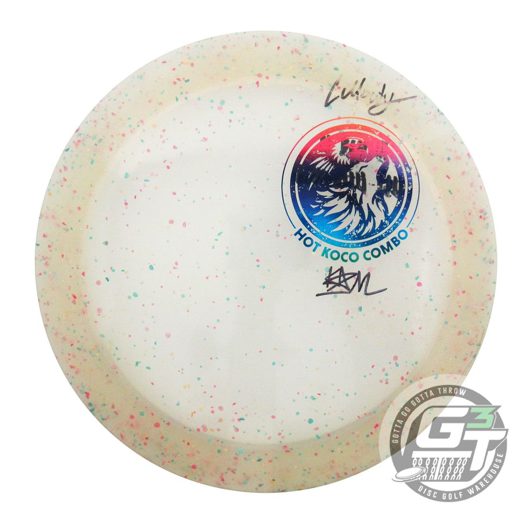 USED Dynamic Discs Lucid Confetti Trespass 173g Rainbow Foil Driver Golf Disc