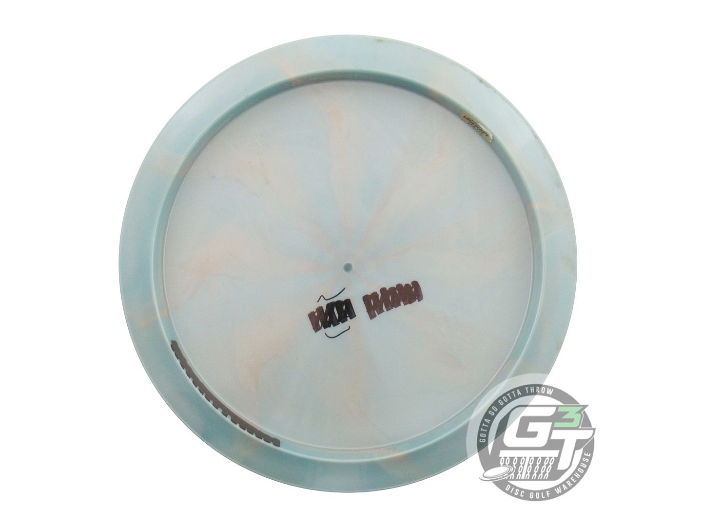 USED Discraft Titanium Raptor 178g Teal-Gray Distance Driver Golf Disc