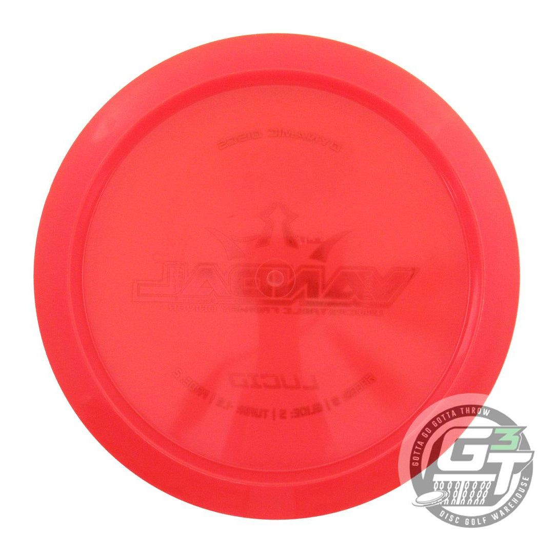 USED Dynamic Discs Lucid Vandal 174g Red Teal Foil Distance Driver Golf Disc
